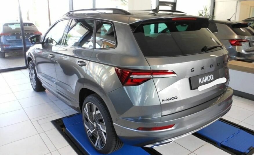 SKODA Karoq 2.0 TSI SportLine DSG 4×4 190PS Trois clés personnalisables