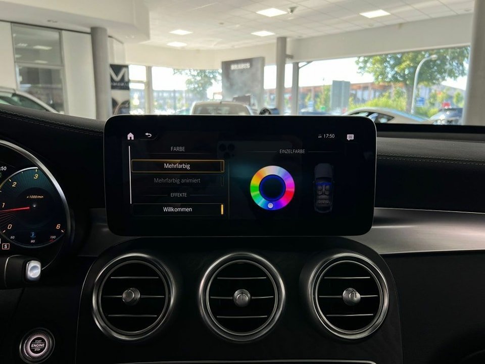 Mercedes Benz GLC 220 d 2021 4M AMG*Couro*Teto solar*chave sem chave*ACC